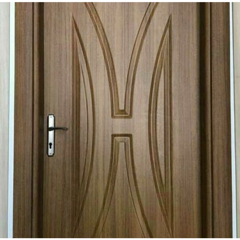 Kusen Pintu Jati Minimalis Modern Finishing Natuur Doff