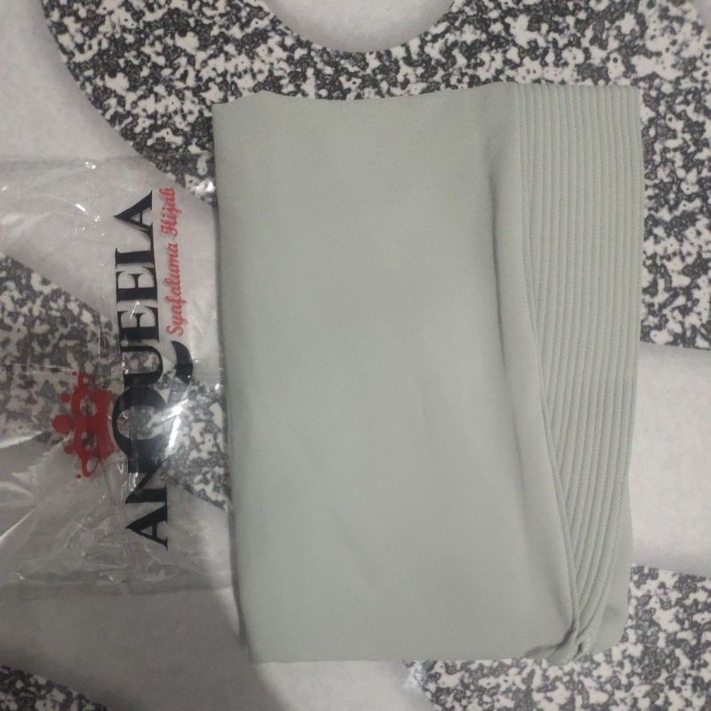 (Bisa COD) Leaf Khimar Cerutty Anqueela Syafaluma-SageGreen