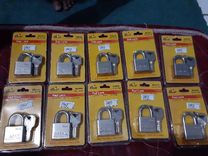 Gembok Stainless Leher Pendek Casal