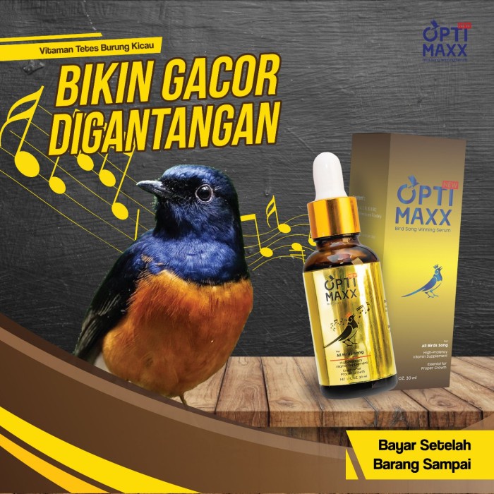 Vitamin Burung - Optimaxx Vitamin Burung Murai, Nektar Kolibri, Burung Kacer Gacor