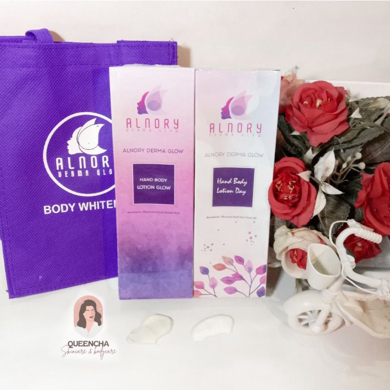 ALNORY DERMA GLOW PAKET SIANG & MALAM SUPER WHITENING/HB