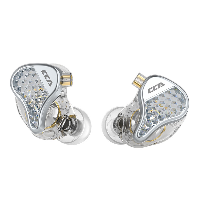 Cca LYRA Earphone In ear HIFI Bass Bahan Metal Bentuk Berlian