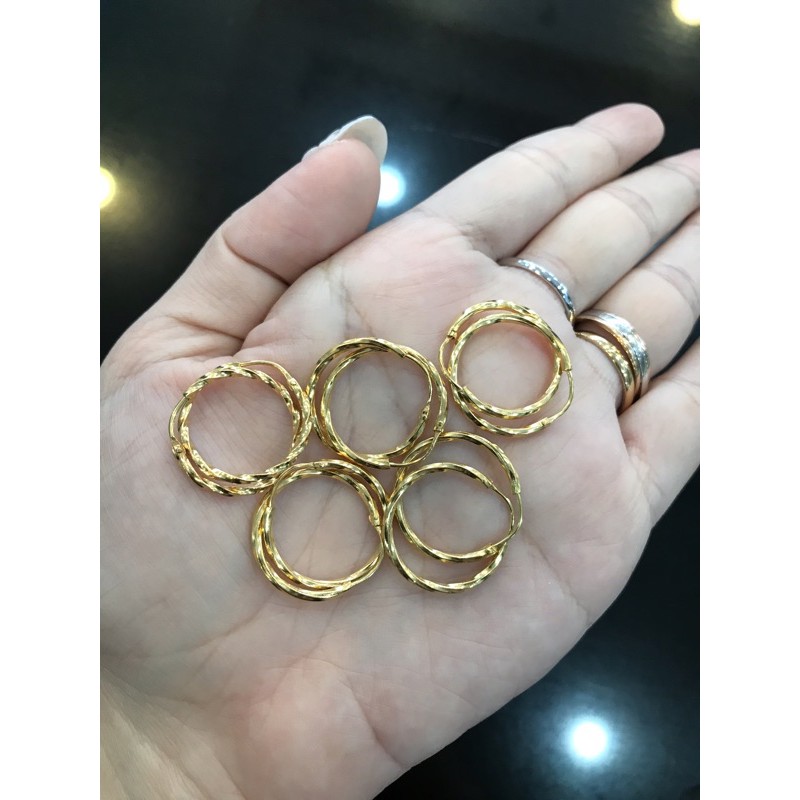 anting gipsi dewasa emas kadar 300