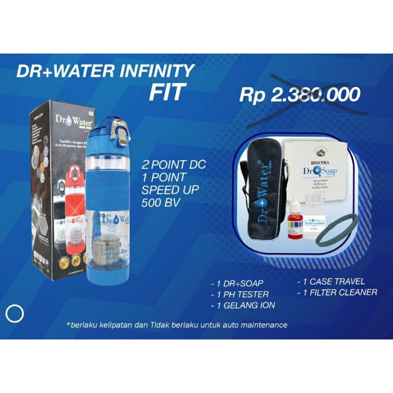 Drwater Alkastone (botol anti kanker dan anti diabets) BANYAK BONUS