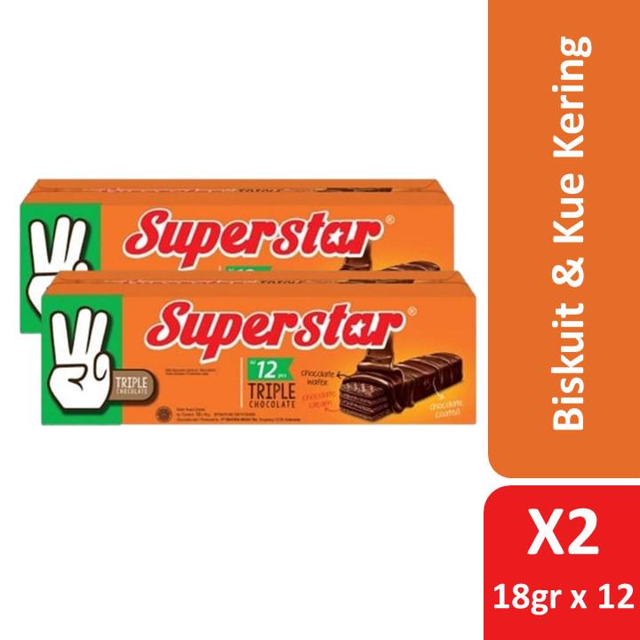 

BELI 5 BOX FREE GIFT - SUPERSTAR TRIPLE WAFER CARAMEL ISI 12 PCS