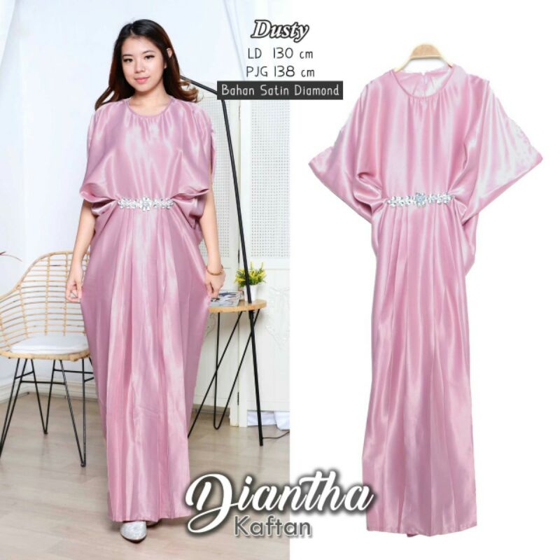 Diantha kaftan cantik bahan bagus