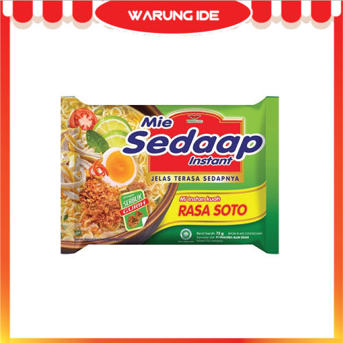 

SEDAAP Mie Instan Soto Bag 75GR