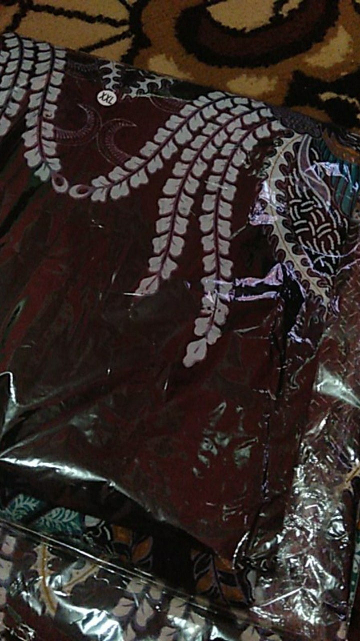 Batik Couple Keluarga Sania Ruffle Ori Ndoro Jowi Dnt Madu