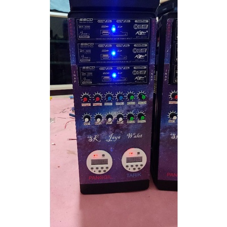 ampli walet rakitan 8 chanel 3 player kiya/Piro by Sk Jaya Walet