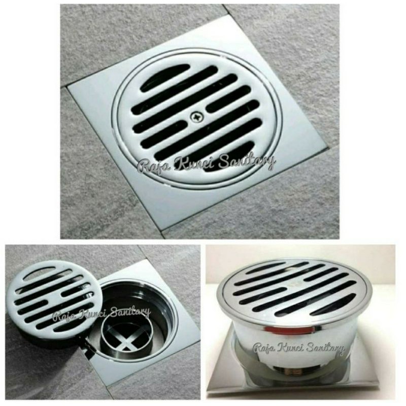 Floor Drain Kuningan Tebal Model TOTO/Saringan Got