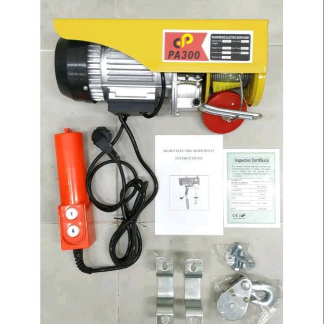 Electric hoist / mini wire hoist /katrol elektric pa150