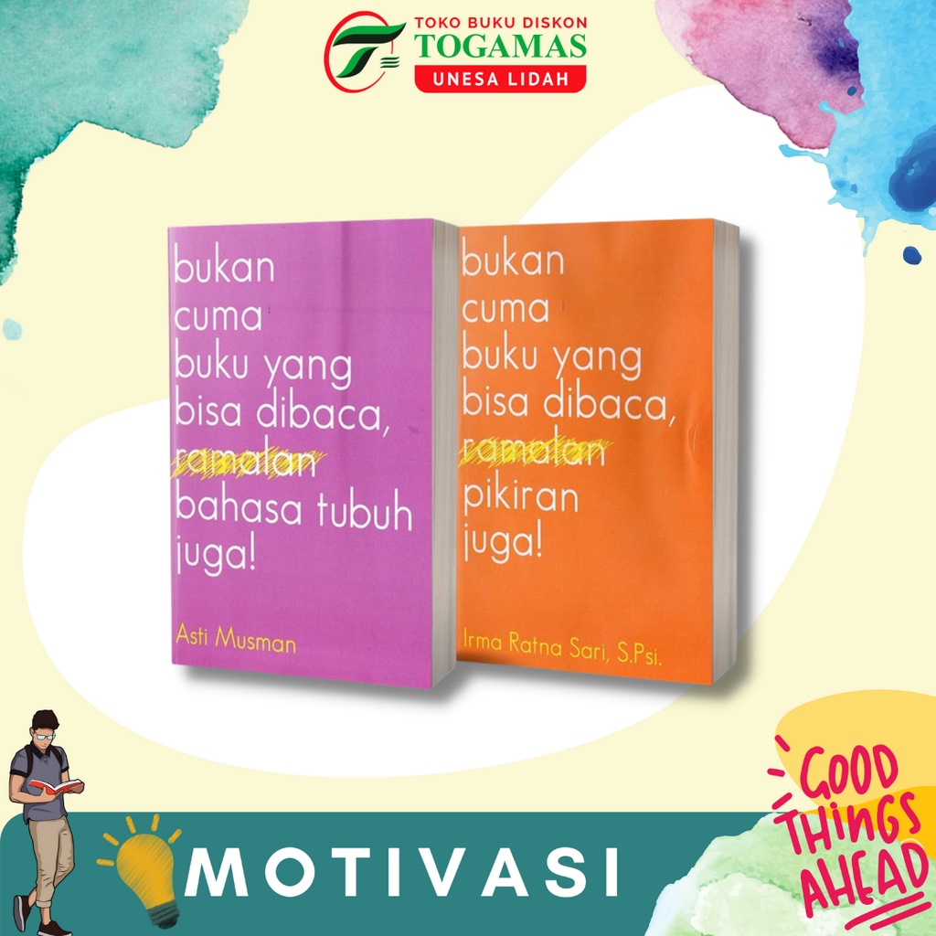 BUKAN CUMA BUKU YANG BISA DIBACA, RAMALAN BAHASA TUBUH JUGA! // BUKAN CUMA BUKU YANG BISA DIBACA, RAMALAN PIKIRAN JUGA!