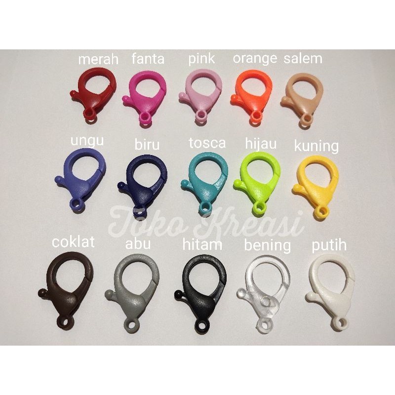 Kait Masker / Kait Lobster / Kaitan Udang / Lobster Claps / kokot udang / kokot lobster uk. 25mm / 35mm