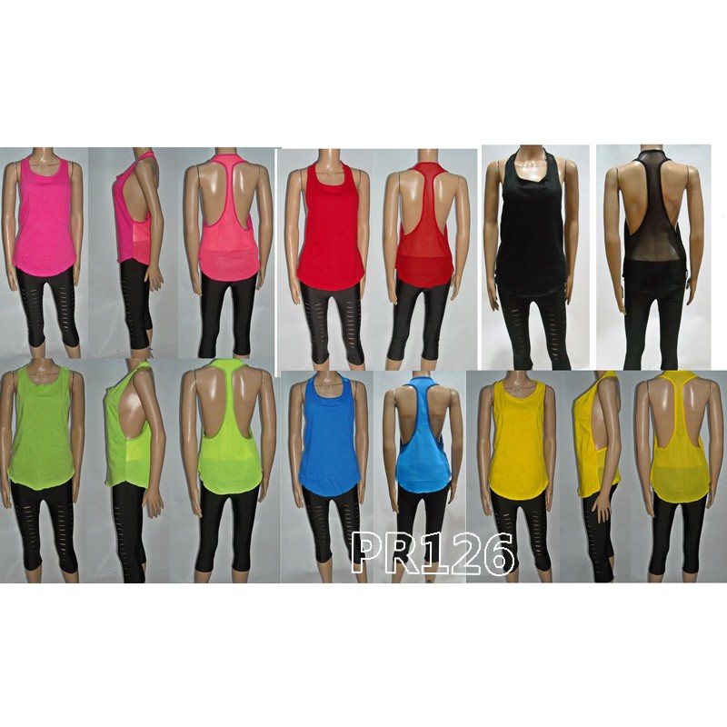 Stelan Baju Senam Zumba Yoga Dance Aerobik kode PR126