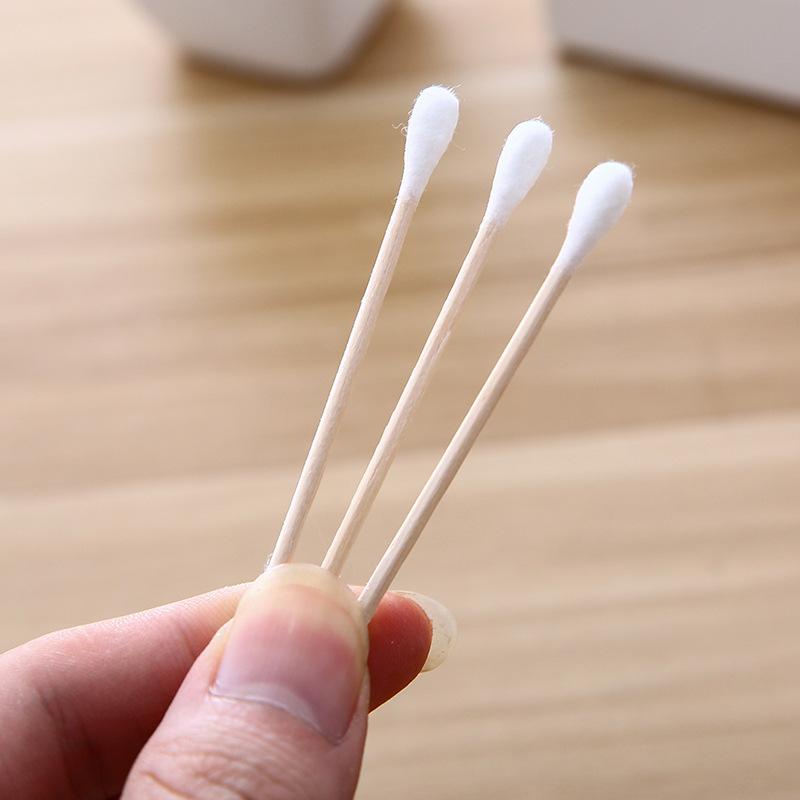 (BOW) Cotton Bud Kapas untuk Telinga 1 Pack isi 100pcs 0A0G38
