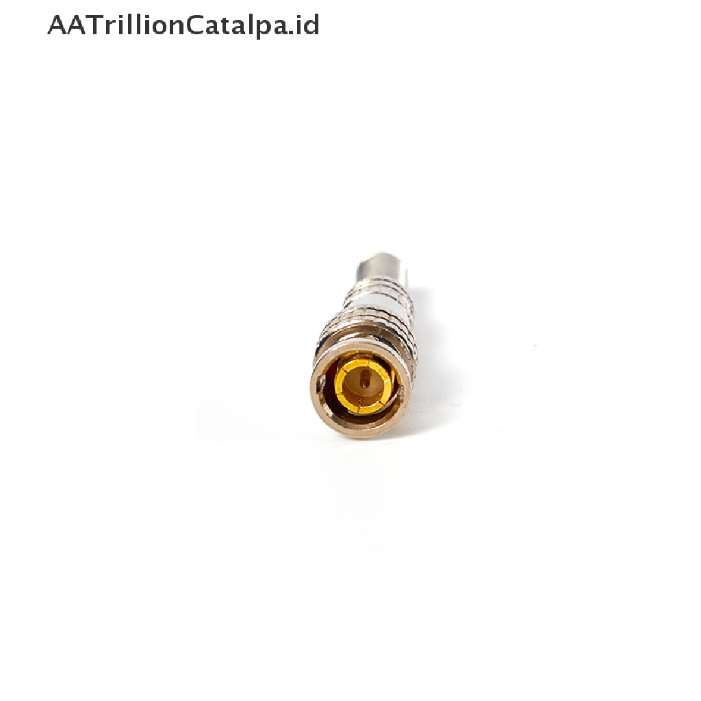 Aatrillioncatalpa Kabel Konektor BNC Male Tanpa Solder Untuk Sistem Kamera CCTV