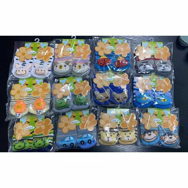 Kaos kaki baby 0-6bulan good quality bahan super soft import