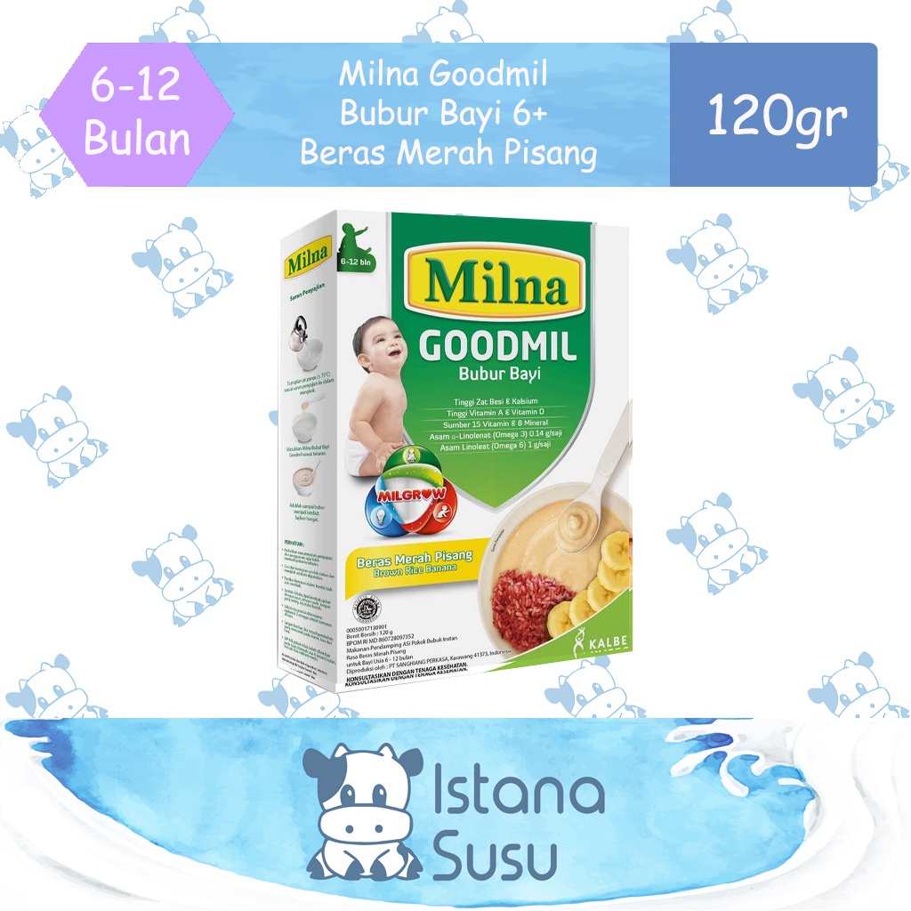 Milna Bubur Bayi Goodmil (6-12bln) 120gr