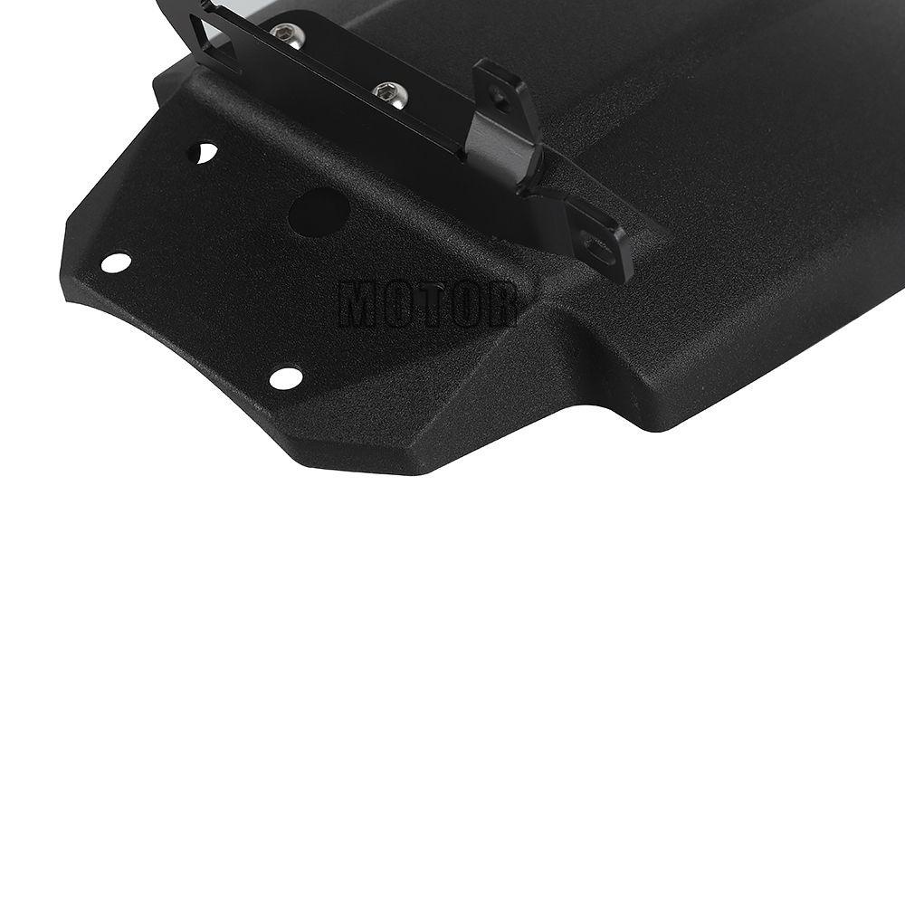 Mudguard Populer Aksesoris Motor Hitam Backing Flap Front Extender