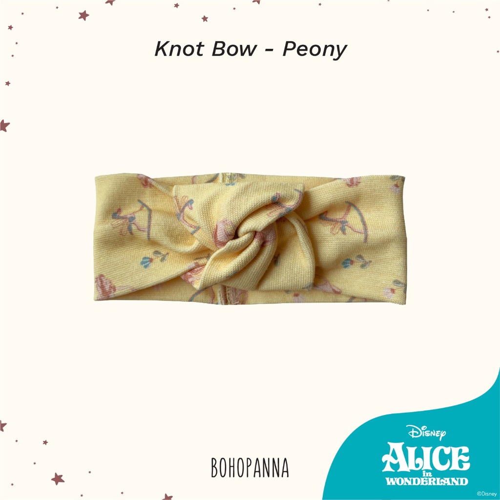 Bohopanna - Knot Bow &amp; Eva Bow Disney / Bando Bandana Bayi