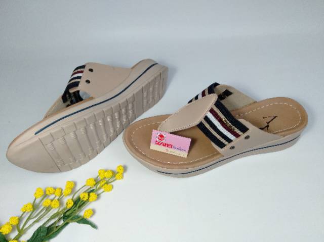 Sandal Wanita Anneta Art NH715, NE511 & NE512 Model Slop