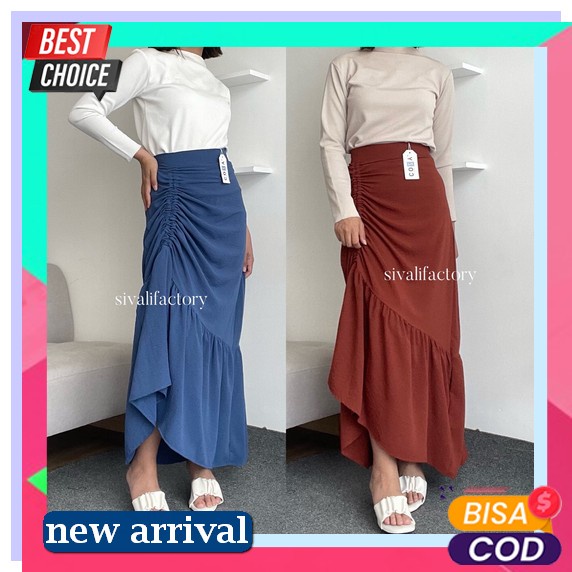 Serbuuuu.. Rok Motif Kotak Kotak / Rok Tartan / Rok Span Panjang / Rok Korea / Rok Kotak Kotak Panja