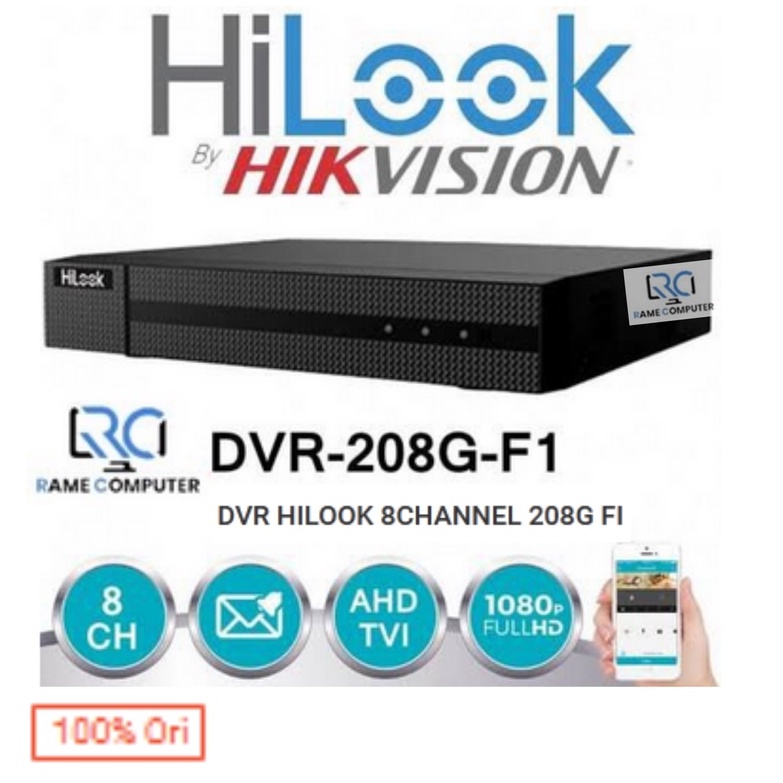 DVR Hilook 8ch 208G-F1 1080p 2mp