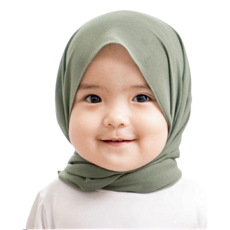 Pashmina Karet Bayi 0-3 Tahun / PASTAN Anak Bayi / Jilbab Anak Bayi