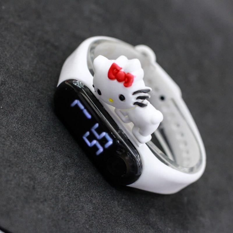 JAM TANGAN ANAK LED WATCH IMPOR CARAKTER RUBBER STRAP