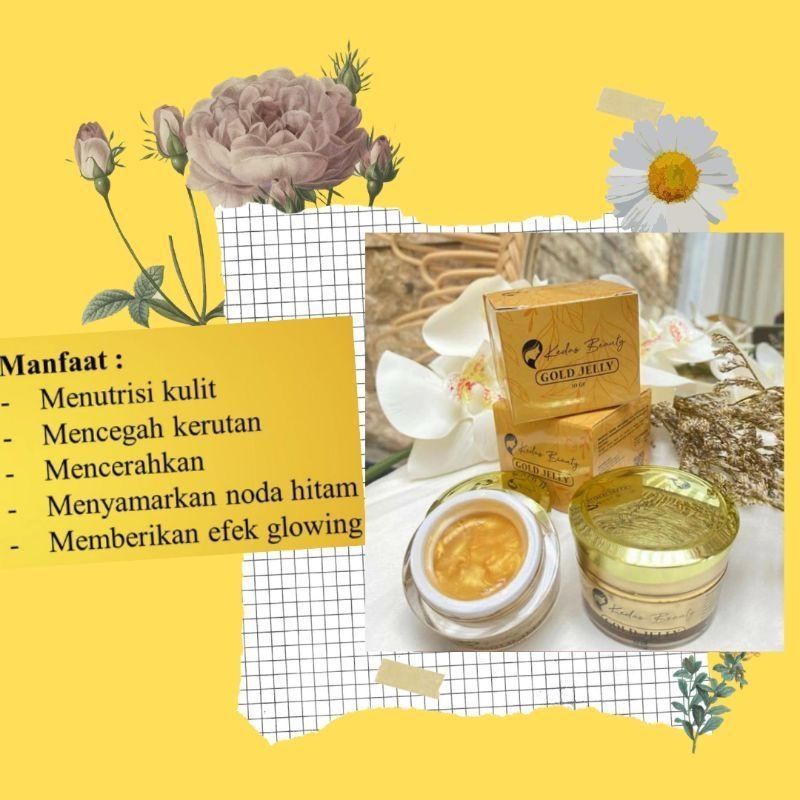READY KEDAS BEAUTY GOLD JELLY ORIGINAL BPOM-2