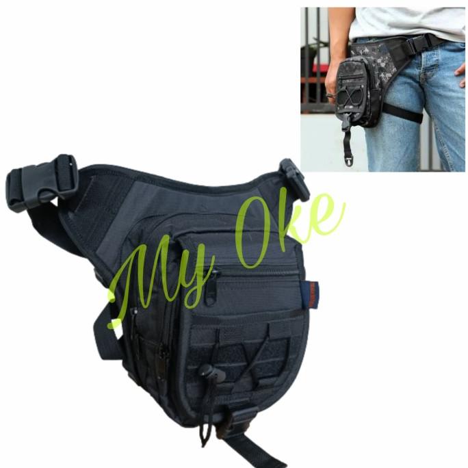 TAS PISTOL PINGGANG PAHA ARMY TACTICAL