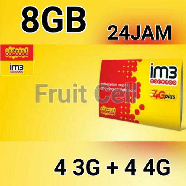 indosat 8gb 24jam