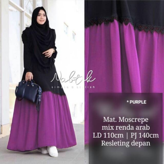 BAJU GAMIS MUSLIMAH TERBARU