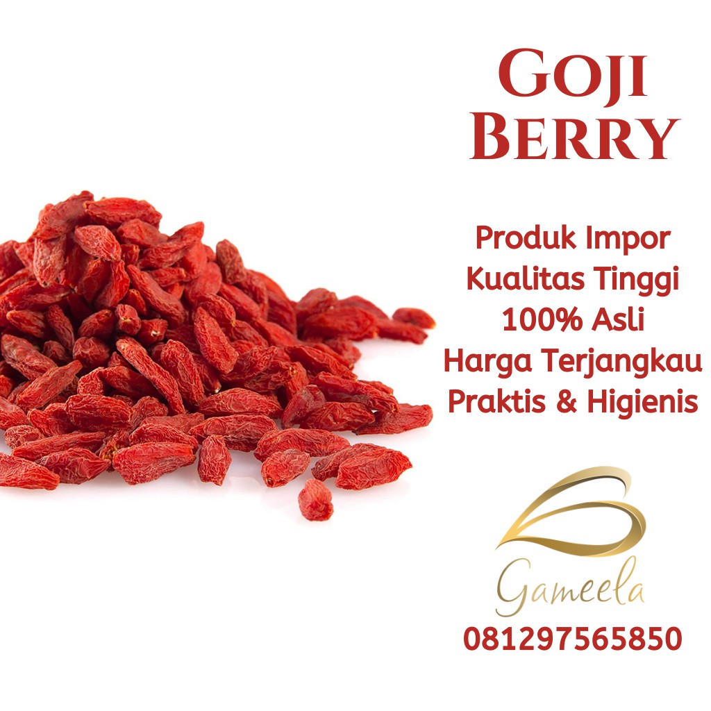 

Gameela Goji Berry 25 Gr Kiche Kie Che Koki Kici Kice Kichi Keichi Cia Ci Ningxia Gouqiwang Diet JSR