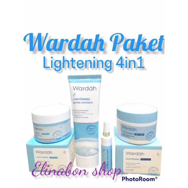 Wardah paket lightening 4 in 1