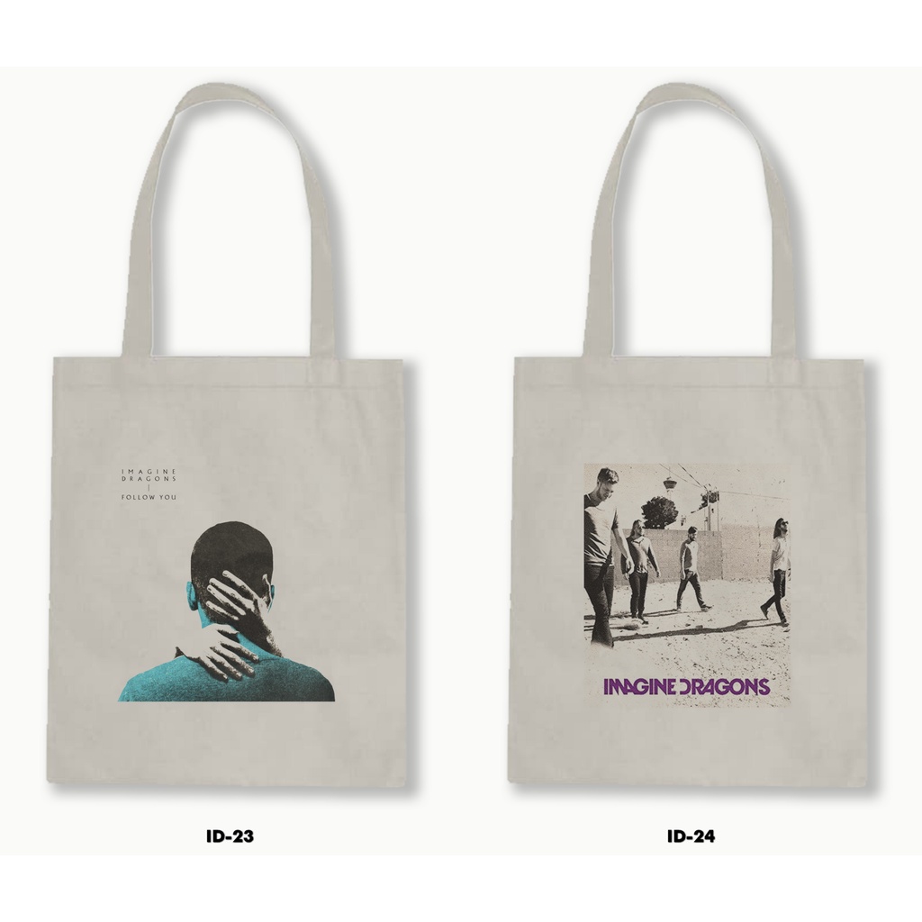 TOTE BAG BLACU - IMAGINE DRAGON 02