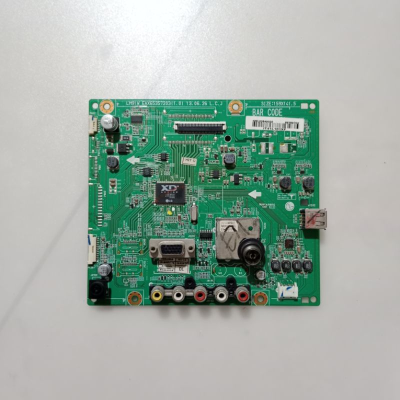 mainboard mb mesin tv LG 19LN4050 modul tv mobo mesin tv led lg