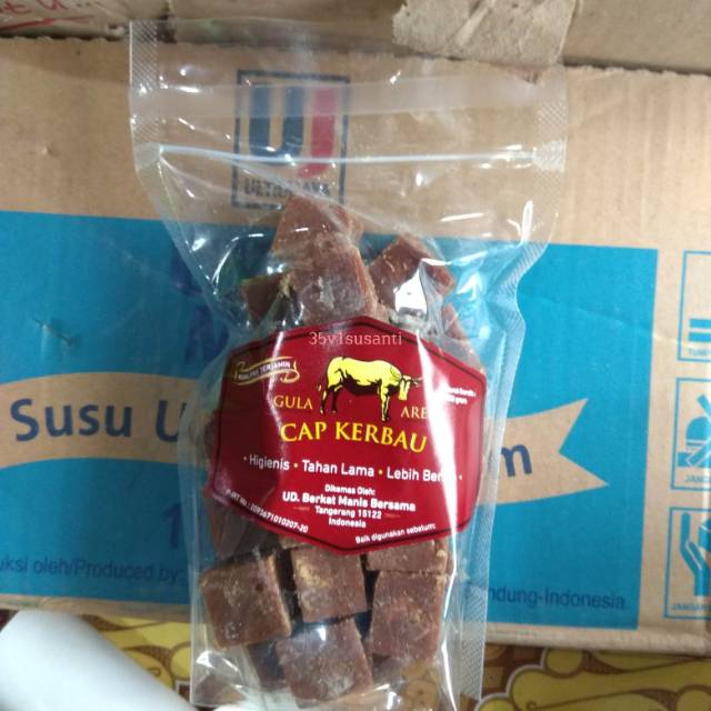 

GULA AREN KOTAK CAP KERBAU 400 GRAM