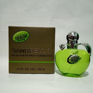 Parfum, farfum , Parfum wanita,  parfum  cewek sandrella hijau/apel 100ml