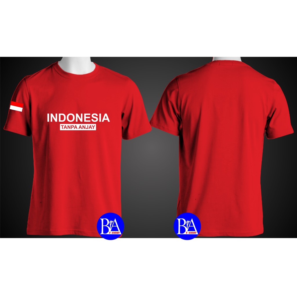 COD/KAOS INDONESIA TANPA ANJAY/KAOS EKSPRESI/KAOS HITS/KAOS BANDUNG/KAOS MURAH/KAOS DISTRO