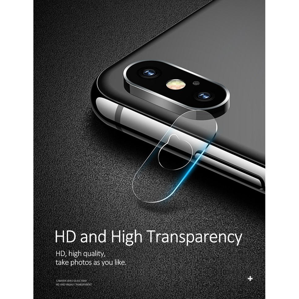 USAMS Camera Lens Tempered Glass Apple iPhone XS MAX