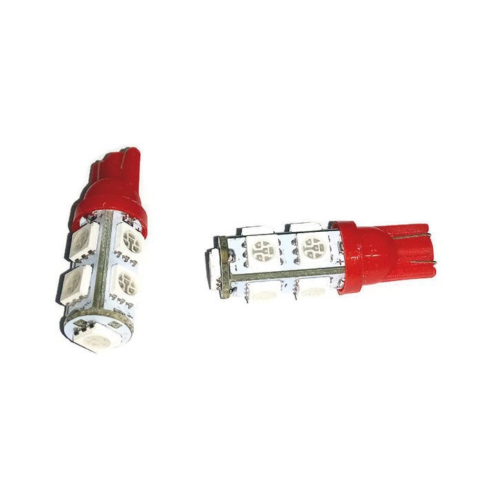 LED 9 Mata T10 Untuk Lampu Motor 2 Pcs - Sen LED 9 Mata Dengan Mata Besar