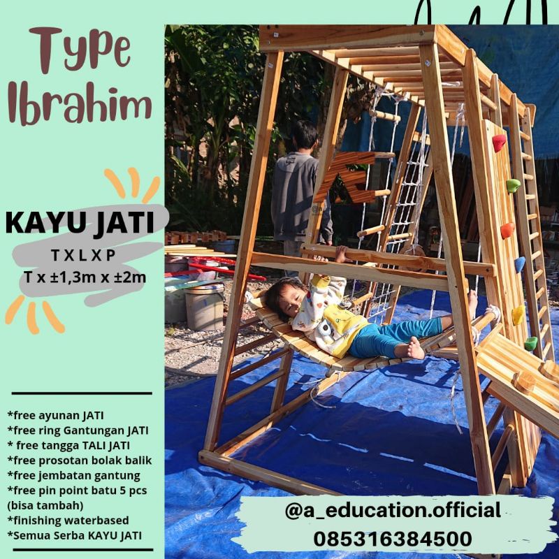 Brakiasi 1,8m 1,6m Kayu Jati ASLI KHUSUS CUSTOM