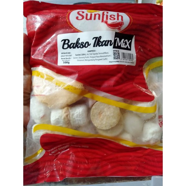 

Sunfish Bakso Ikan Mix 500g