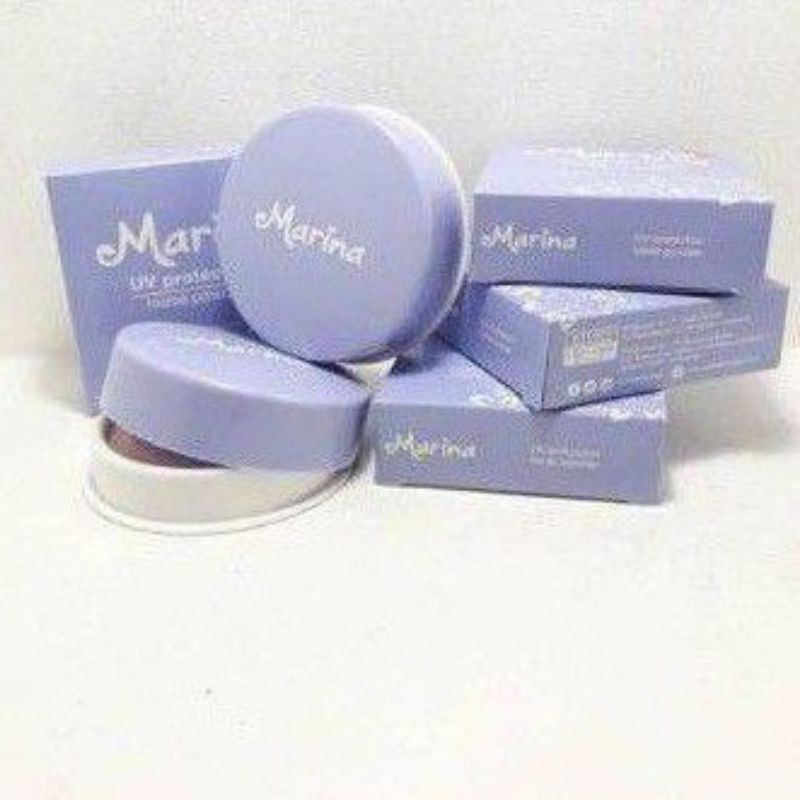 ✿ELYSABETHME✿ Marina lose powder bedak tabur  loose lembut anti wajah berminyak natural