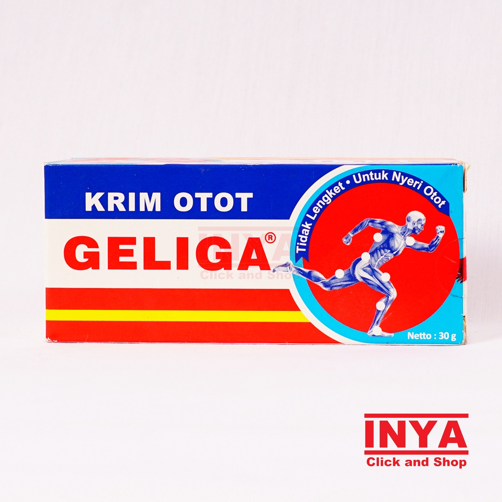 GELIGA KRIM OTOT 30gr - ANALGESIC CREAM