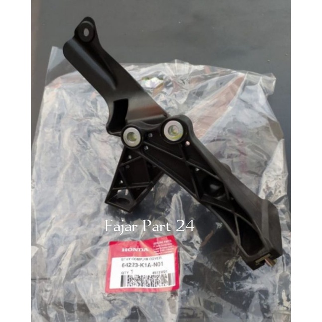 64223-K1A-N01 DUDUKAN TAMENG COVER LAMPU DEPAN NEW BEAT STREET FI DELUXE LED