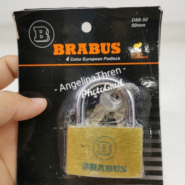 Gembok kuningan BRABUS 50mm - Gembok pagar besi - gembok pintu