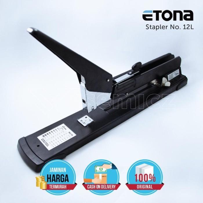 

Staples | Stapler Etona No. 12L Long Reach Stapler Murah Baru