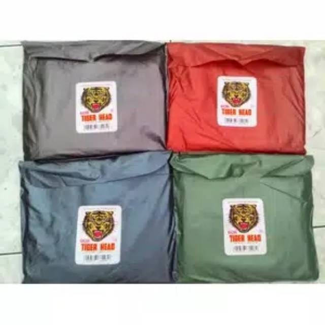 FELWINSHOP  Jas Hujan Poncho Big Top Millenium  Tanpa Lengan Tiger Head